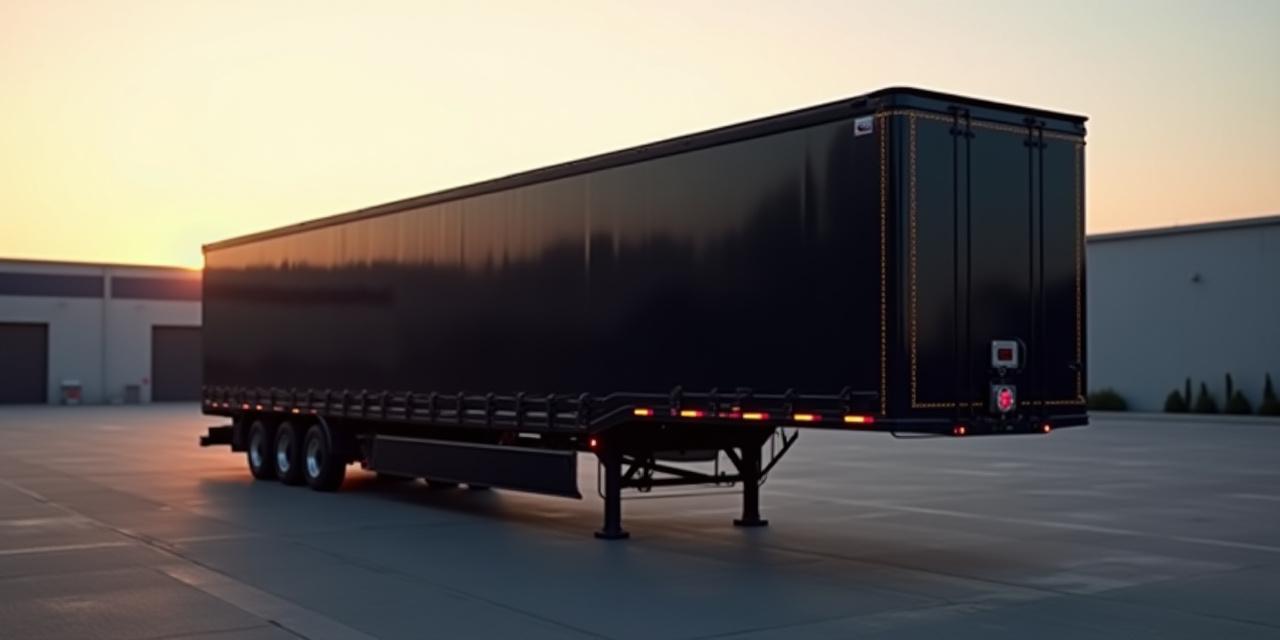 Multi-axle RGN trailer for drive-on heavy equipment