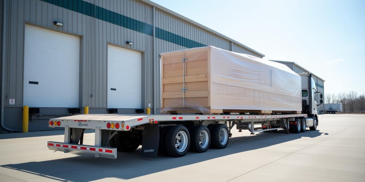 Step deck trailer for high clearance freight