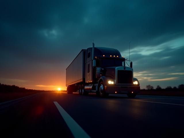 Heavy duty semi truck for large scale emergency hauling